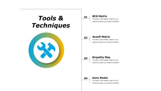 Tools And Techniques Ppt PowerPoint Presentation Outline Graphics Template Tools And Techniques Ppt PowerPoint Presentation Outline Graphics Template
