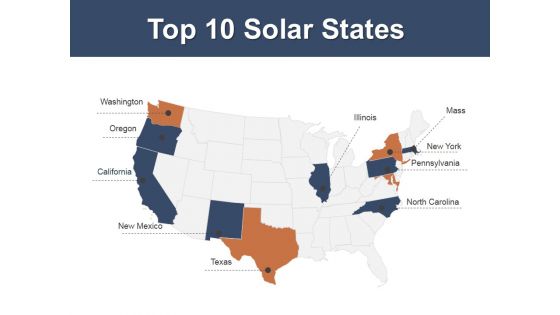 Top 10 Solar States Ppt PowerPoint Presentation Pictures Slide Portrait