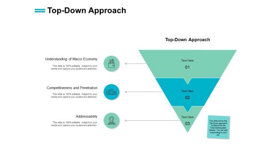 Top Down Approach Economy Ppt PowerPoint Presentation File Display