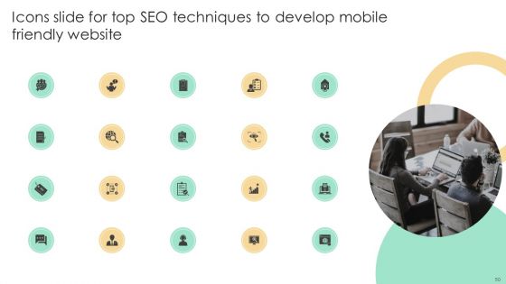 Top SEO Techniques To Develop Mobile Friendly Website Ppt PowerPoint Presentation Complete Deck With Slides
