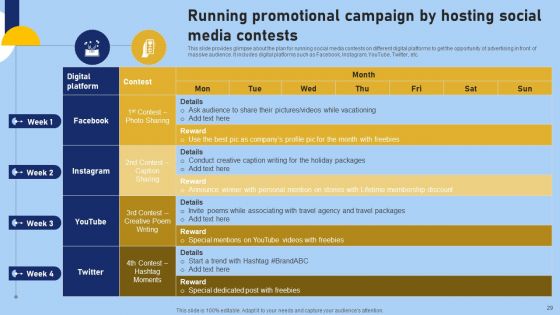 Tour And Travel Agency Marketing Strategy To Target Potential Clients Ppt PowerPoint Presentation Complete Deck With Slides