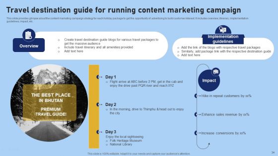 Tour And Travel Agency Marketing Strategy To Target Potential Clients Ppt PowerPoint Presentation Complete Deck With Slides