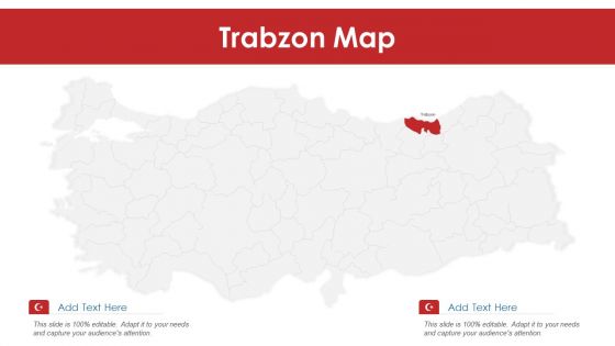 Trabzon Map PowerPoint Presentation PPT Template PDF