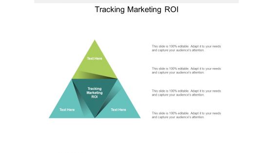 Tracking Marketing ROI Ppt PowerPoint Presentation Infographic Template Template Cpb