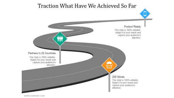 Traction What Have We Achieved So Far Ppt PowerPoint Presentation Portfolio Templates