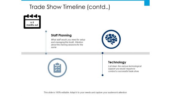 Trade Show Timeline Technology Ppt PowerPoint Presentation Layouts Graphics Tutorials