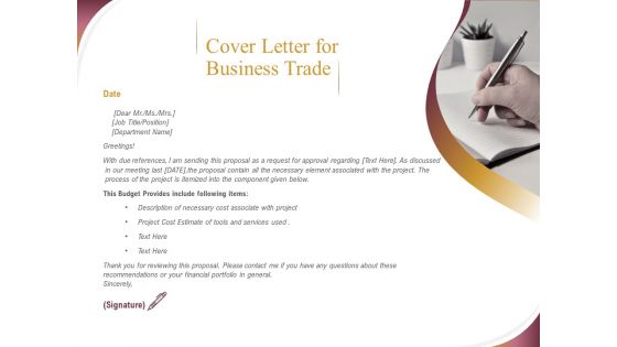 Trading Company Proposal Ppt PowerPoint Presentation Complete Deck With Slides