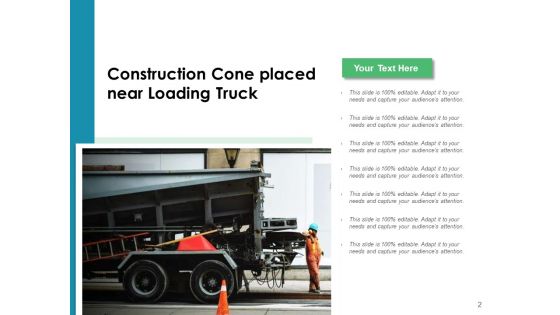 Traffic Cone Construction Cones Cone Placed Ppt PowerPoint Presentation Complete Deck
