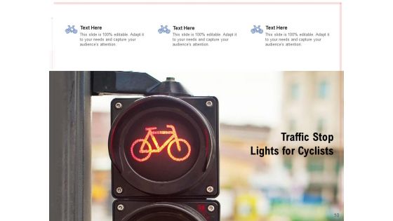 Traffic Light Car Standing City Street Ppt PowerPoint Presentation Complete Deck