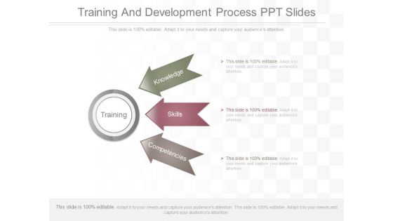 Training And Development Process Ppt Slides