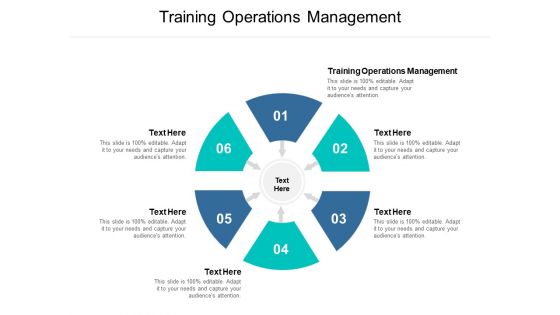 Training Operations Management Ppt PowerPoint Presentation Show Slide Portrait Cpb