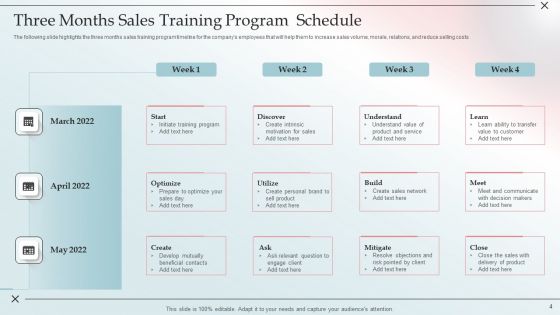 Training Schedule Ppt PowerPoint Presentation Complete With Slides