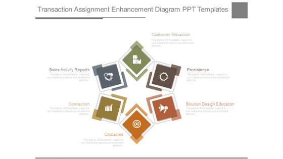 Transaction Assignment Enhancement Diagram Ppt Templates
