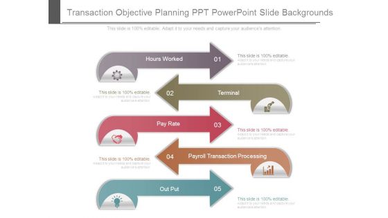 Transaction Objective Planning Ppt Powerpoint Slide Backgrounds