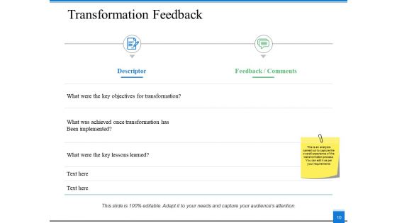 Transformation Approach Ppt PowerPoint Presentation Complete Deck With Slides