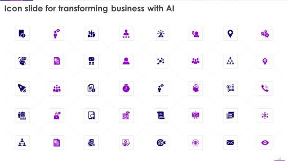 Transforming Business With AI Ppt PowerPoint Presentation Complete Deck With Slides