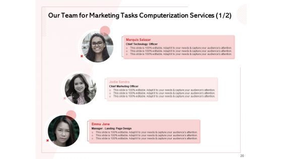 Transforming Marketing Services Through Automation Proposal Ppt PowerPoint Presentation Complete Deck With Slides