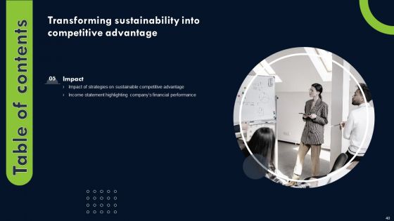 Transforming Sustainability Into Competitive Advantage Ppt PowerPoint Presentation Complete Deck With Slides