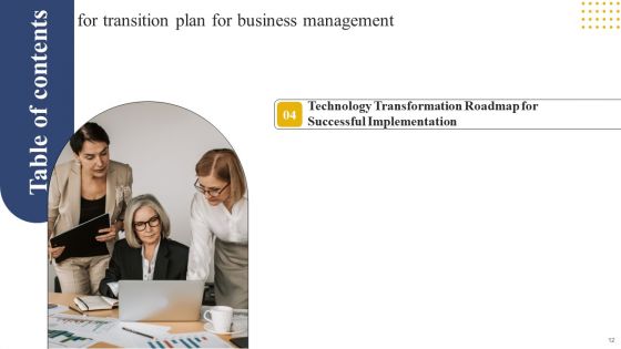 Transition Plan For Business Management Ppt PowerPoint Presentation Complete Deck With Slides