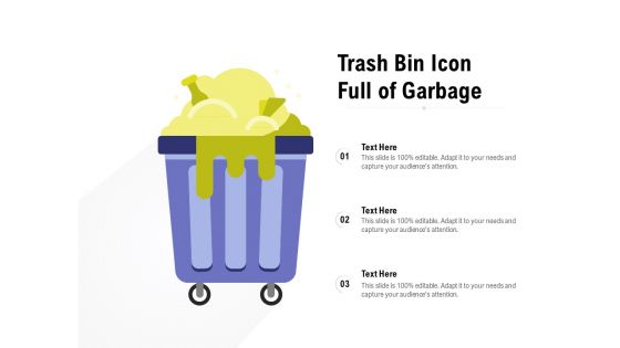 Trash Bin Icon Full Of Garbage Ppt PowerPoint Presentation Portfolio Vector PDF Trash Bin Icon Full Of Garbage Ppt PowerPoint Presentation Portfolio Vector PDF