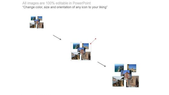 Travel Guide With Pictures And Information Powerpoint Template