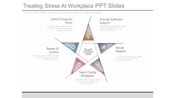 Treating Stress At Workplace Ppt Slides