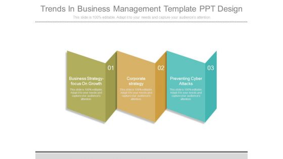 Trends In Business Management Template Ppt Design