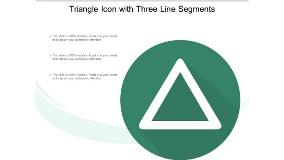 Triangle Icon With Three Line Segments Ppt PowerPoint Presentation Layouts Elements Triangle Icon With Three Line Segments Ppt PowerPoint Presentation Layouts Elements