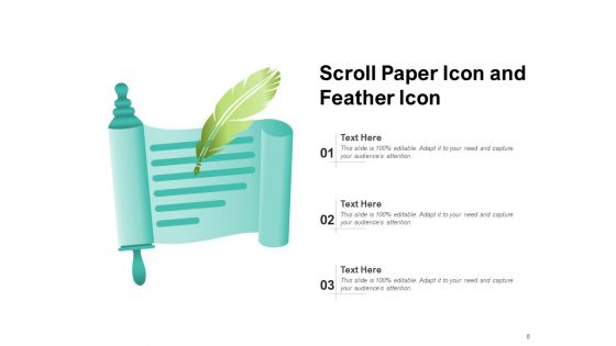 Twirl Business Document Gazette Scroll Arrow Ppt PowerPoint Presentation Complete Deck