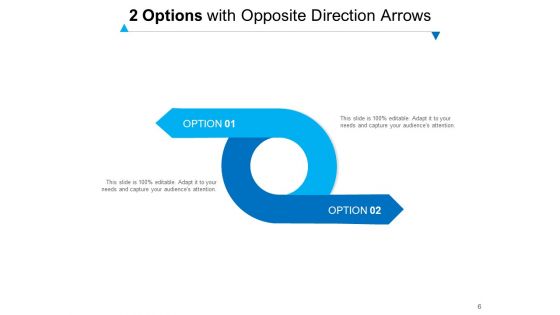 Two Action Steps Options Business Growth Ppt PowerPoint Presentation Complete Deck
