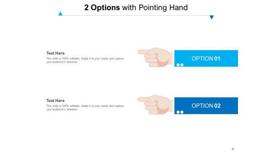 Two Action Steps Options Business Growth Ppt PowerPoint Presentation Complete Deck