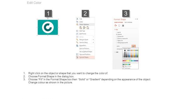 Two Percentage Values Comparison Charts Powerpoint Slides