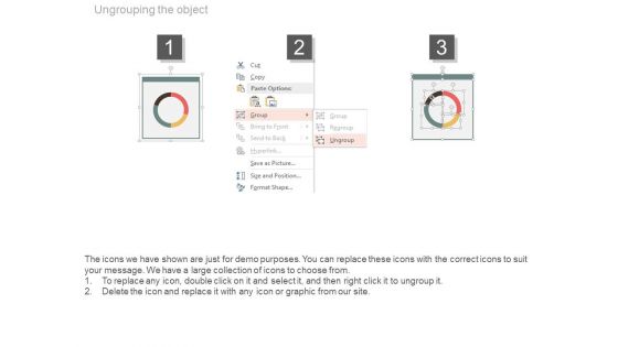 Two Pie Charts For Comparison And Analysis Powerpoint Slides