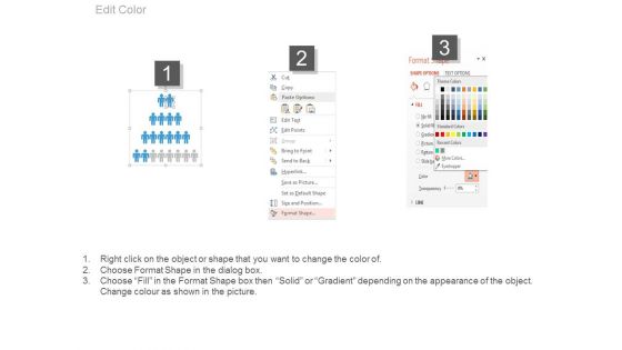 Two Teams Performance Analysis Chart Powerpoint Slides