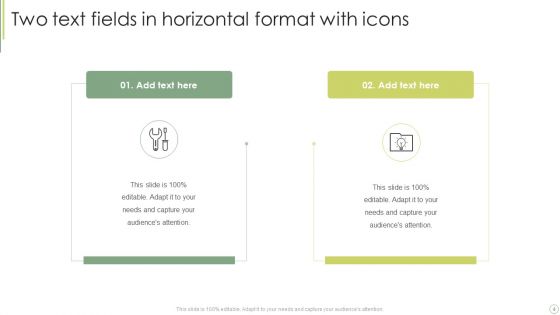 Two Text Fields Ppt PowerPoint Presentation Complete Deck With Slides