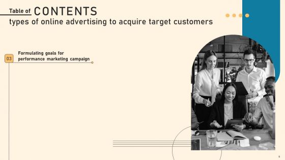 Types Of Online Advertising To Acquire Target Customers Ppt PowerPoint Presentation Complete Deck With Slides