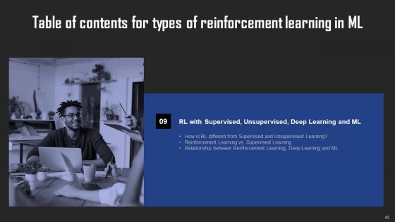 Types Of Reinforcement Learning In ML Ppt PowerPoint Presentation Complete Deck With Slides