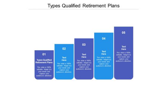 Types Qualified Retirement Plans Ppt PowerPoint Presentation Pictures Cpb