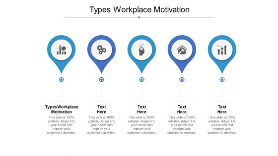Types Workplace Motivation Ppt PowerPoint Presentation Influencers Cpb