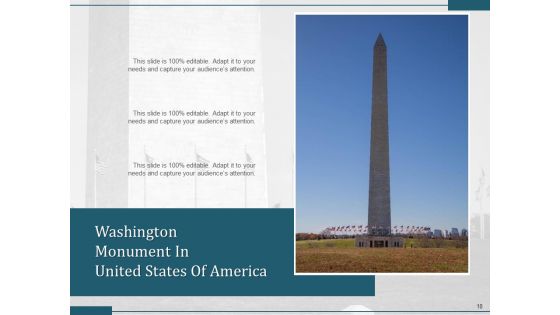 USA Washington Monument Ppt PowerPoint Presentation Complete Deck