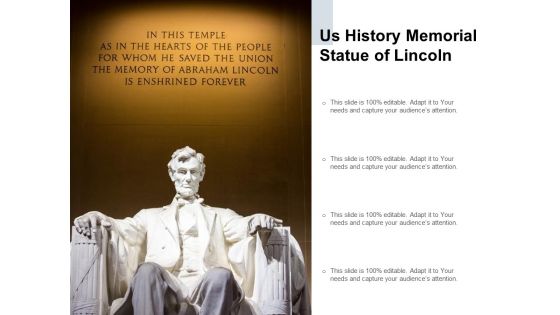 US History Memorial Statue Of Lincoln Ppt PowerPoint Presentation Gallery Graphics