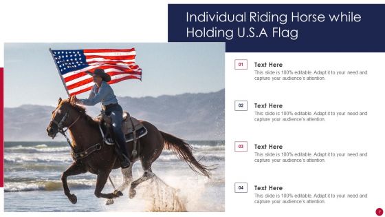 U S A Flag Ppt PowerPoint Presentation Complete With Slides