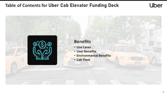 Uber Cab Elevator Funding Deck Ppt PowerPoint Presentation Complete Deck With Slides