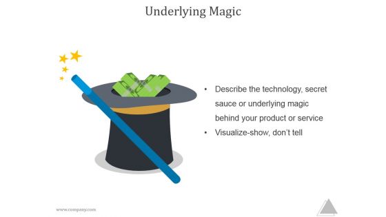 Underlying Magic Ppt PowerPoint Presentation Design Templates