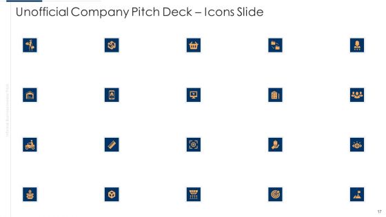 Unofficial Company Pitch Deck Ppt PowerPoint Presentation Complete Deck With Slides
