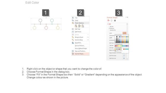 Up Down Timeline Diagram For Business Powerpoint Slides