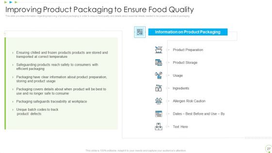 Uplift Food Production Company Quality Standards Ppt PowerPoint Presentation Complete Deck With Slides