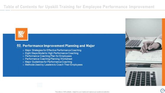 Upskill Training For Employee Performance Improvement Ppt PowerPoint Presentation Complete Deck With Slides