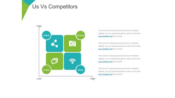 Us Vs Competitors Template 1 Ppt PowerPoint Presentation Show Infographics