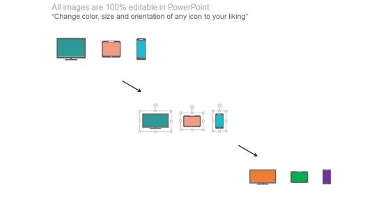 Users Comparisons For Communication Devices Powerpoint Slides